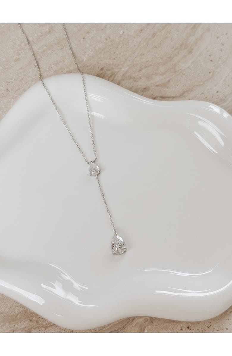 Untamed Petals Lane Crystal Pendant, Alternate, color, Silver