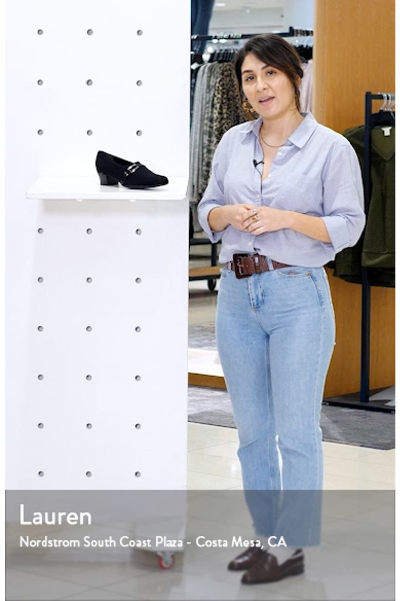 Cindi Block Heel Pump video