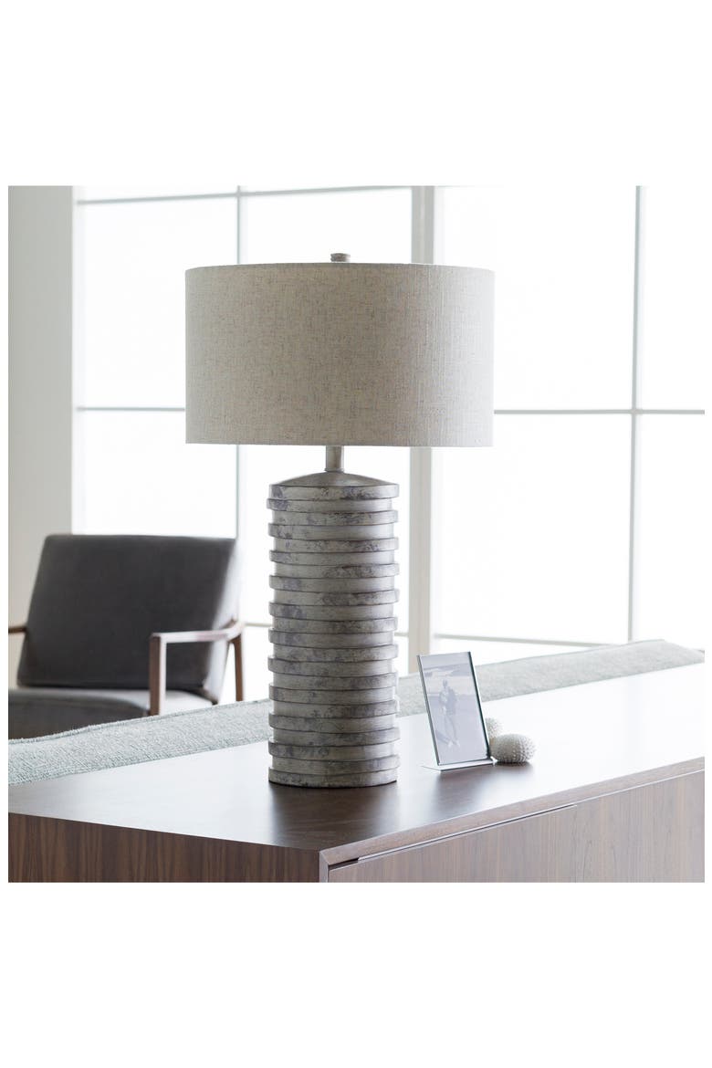 Home Sulak Table Lamp, Alternate, color, LIGHT GRAY