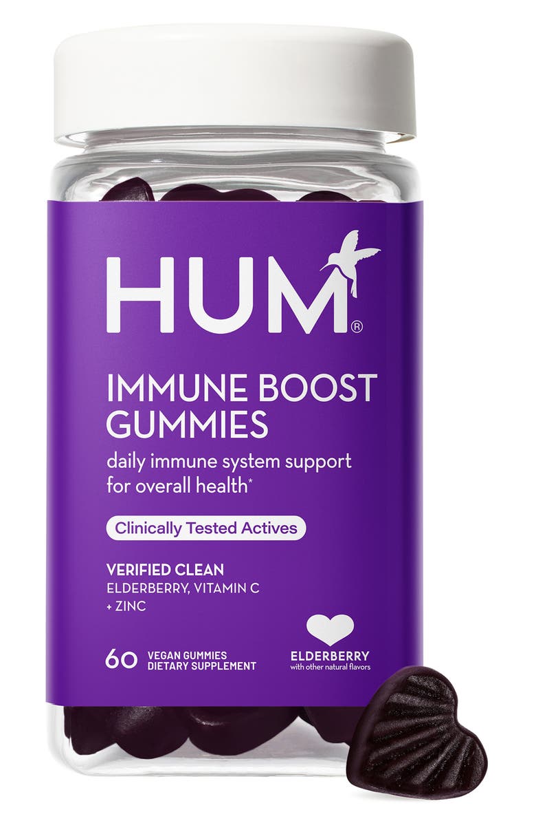Hum Nutrition Immune Boost Gummies Supplement, Main, color,