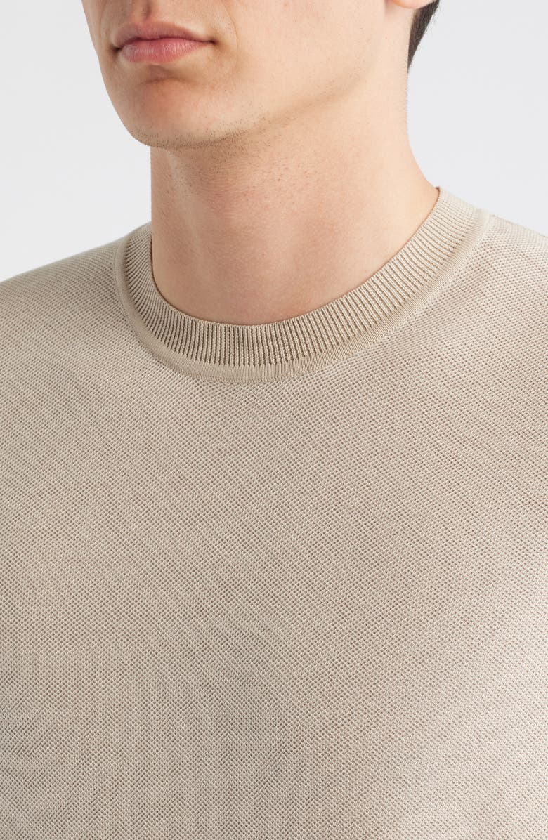 BOSS Jianfranco Cotton T-Shirt, Alternate, color, Beige