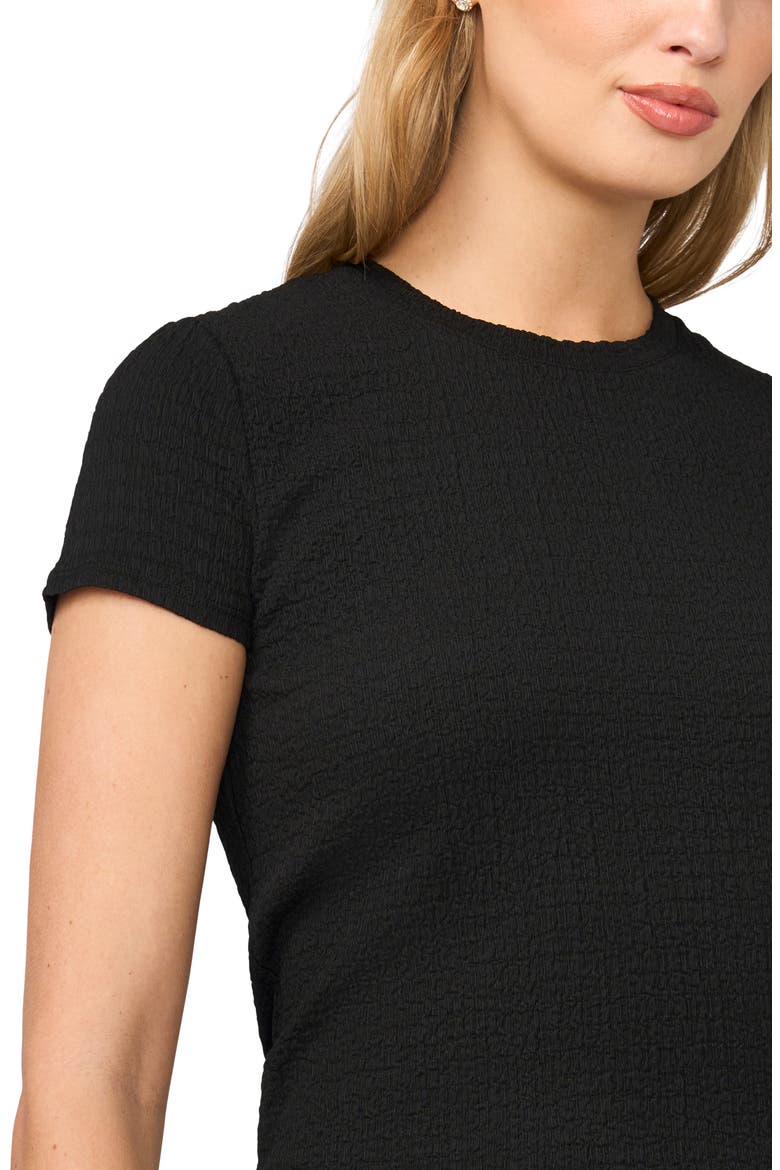 Easy Texture T-Shirt, Alternate, color, RICH BLACK