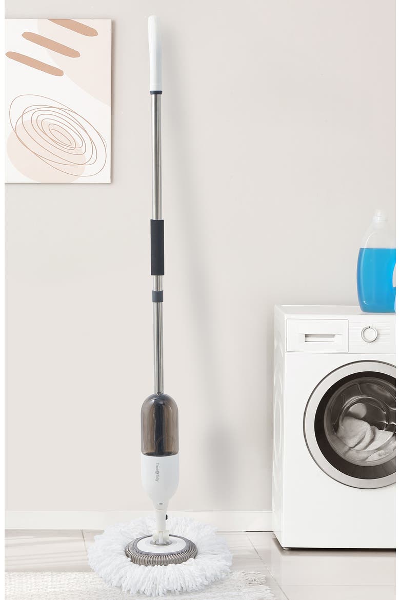 4-Pack Microfiber Mop Pad, Alternate, color, WHITE