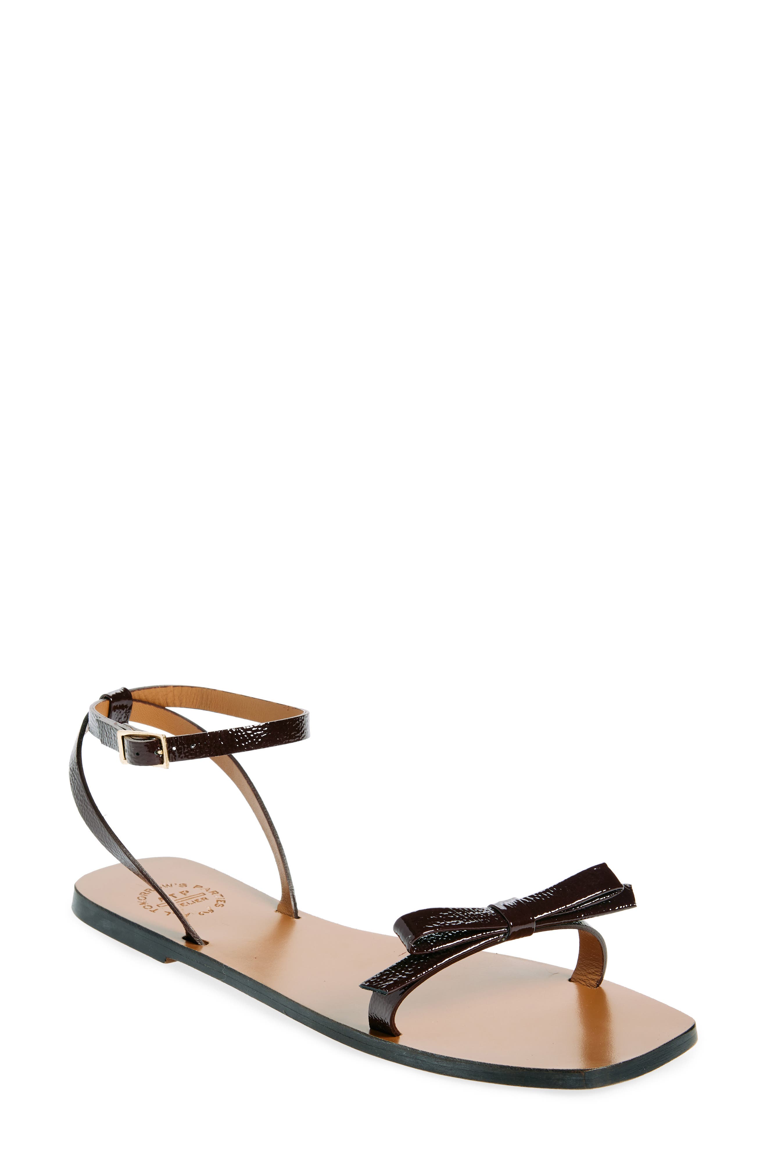 ATP ATELIER Melara Ankle Strap Sandal, Main, color, 