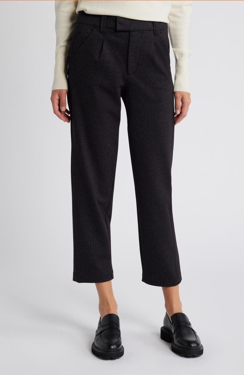 Wit & Wisdom 'Ab'Solution Skyrise Pleated Ankle Straight Leg Pants, Main, color,