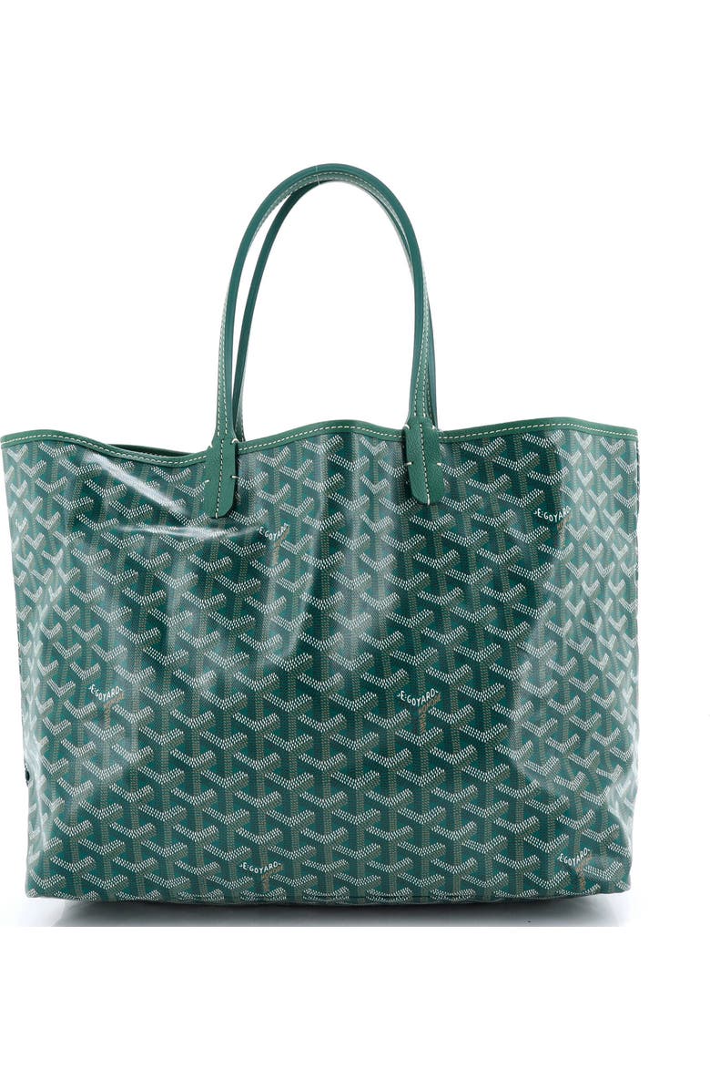 Pre-Owned Goyard Saint Louis Tote Coated Canvas PM, Main, color, Green