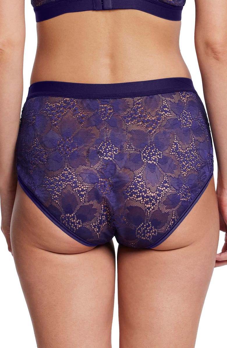 Hanky Panky Tropical Storm Lace Panties, Alternate, color, Summer Rain