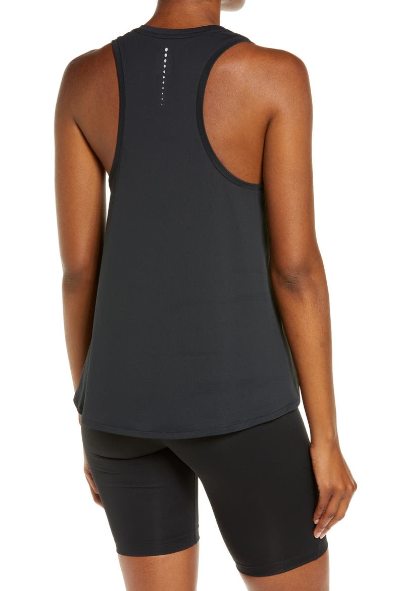 Zeroweight Chill-Tec Running Tank, Alternate, color, BLACK