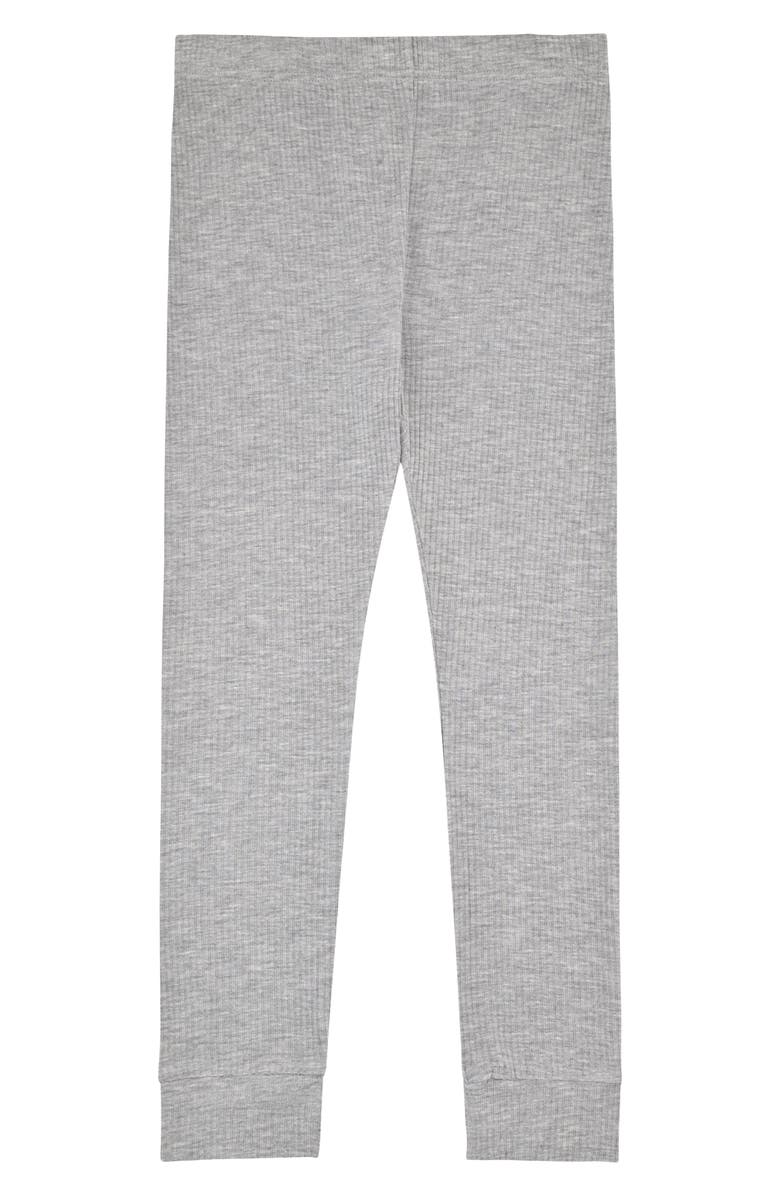 SLEEP ON IT Kids' Solid Long Pajamas, Alternate, color, Gray