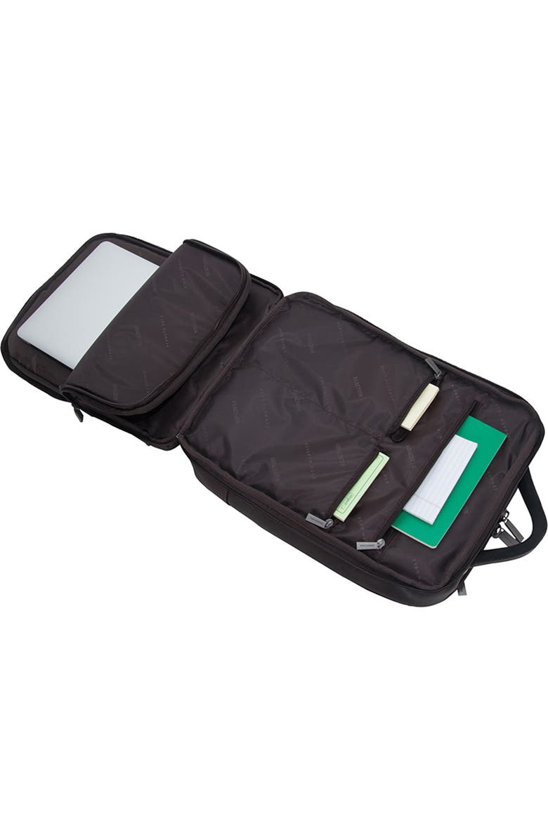 Kenneth Cole Colombian Leather Backpack, Alternate, color, Brown