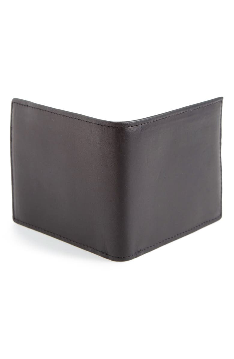 rag & bone Hampshire Leather Bifold Wallet, Alternate, color, 