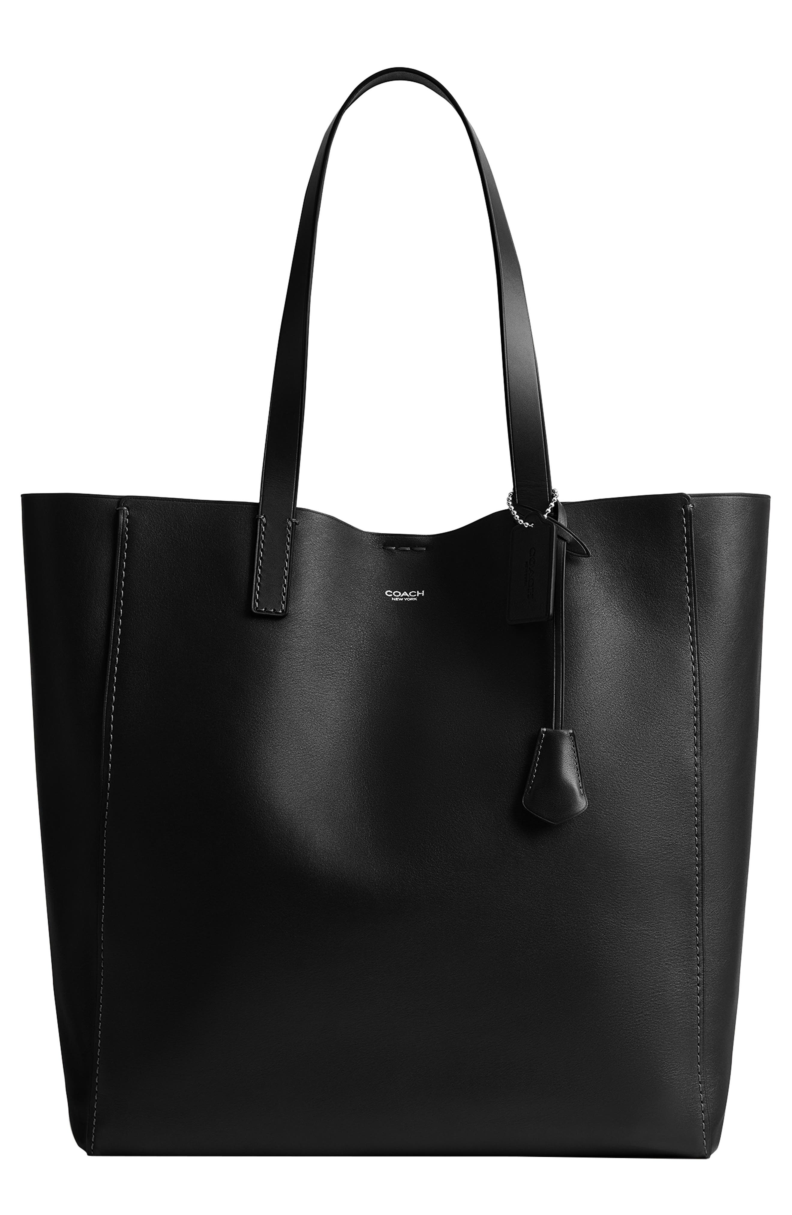 COACH Broadway Tote Bag, Main, color, Black