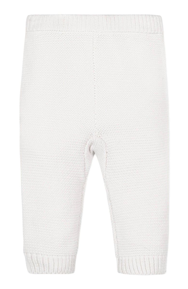 Hope & Henry Baby Organic Cardigan and Legging Set, Infant, Alternate, color, Soft White Cable