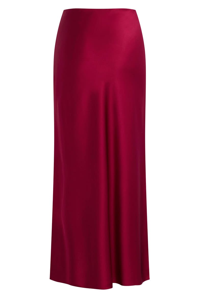 The Petite Favorite Maxi Skirt, Alternate, color, CRANBERRY