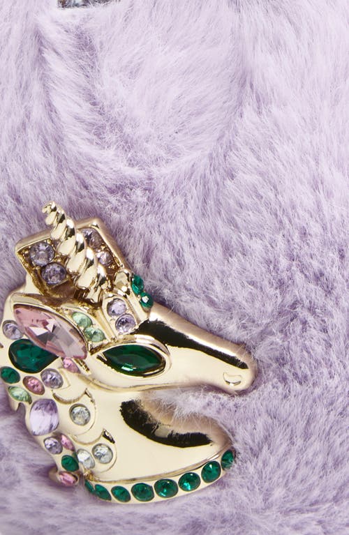 Super Smalls Kids' Unicorn Bejeweled Earmuffs In Purple