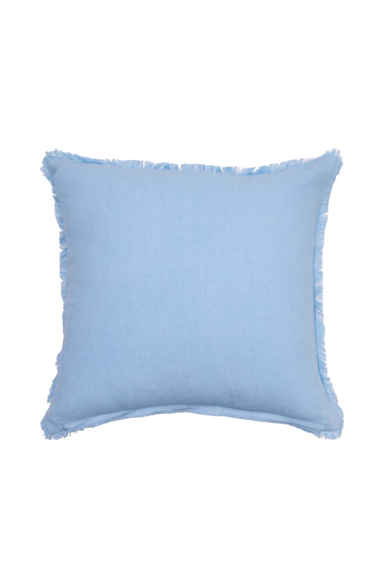 C&F Home Blue Turtle Chilling Tufted Fringed Throw Pillow, 18" x 18", Alternate, color, Blue