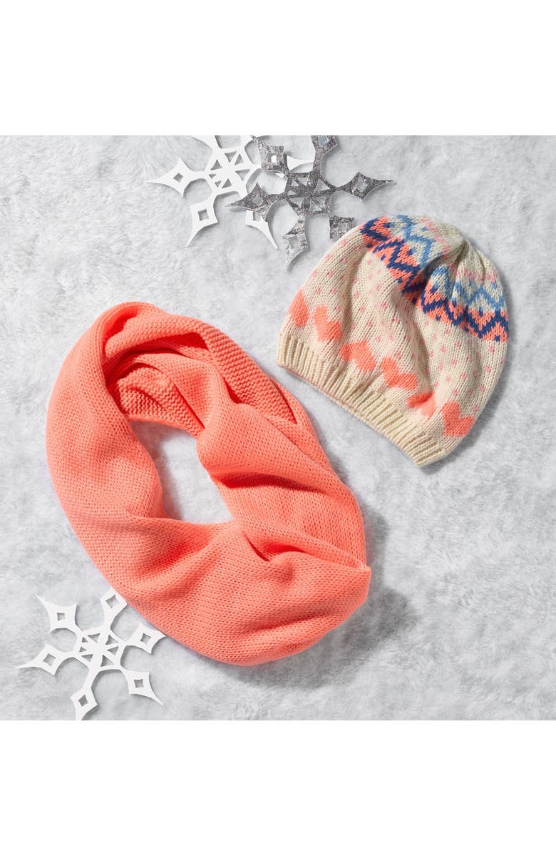 BP. Beanie & Infinity Scarf Set, Alternate, color, 