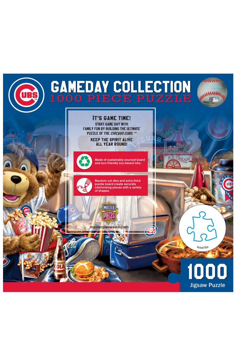 Chicago Cubs Gameday 1000 Piece Puzzle, Alternate, color, Multicolor