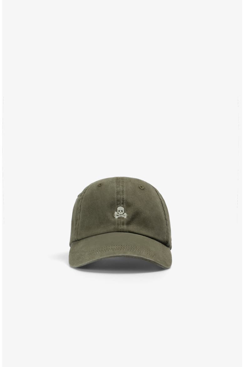Embroidered Skull Cap, Alternate, color, Khaki