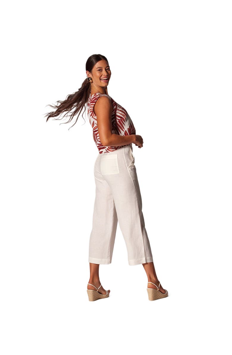 Tori Richard Sunshine Linen Persephone Pant, Alternate, color, 