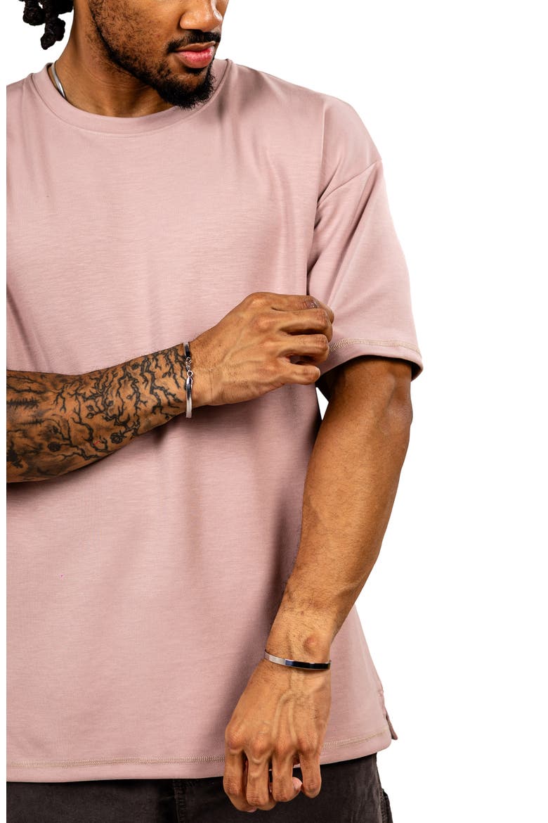 Ascensionsolie 0100 Brown Crewneck T-Shirt, Alternate, color, LIGHT BROWN