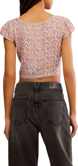 Faye Floral Crop Top