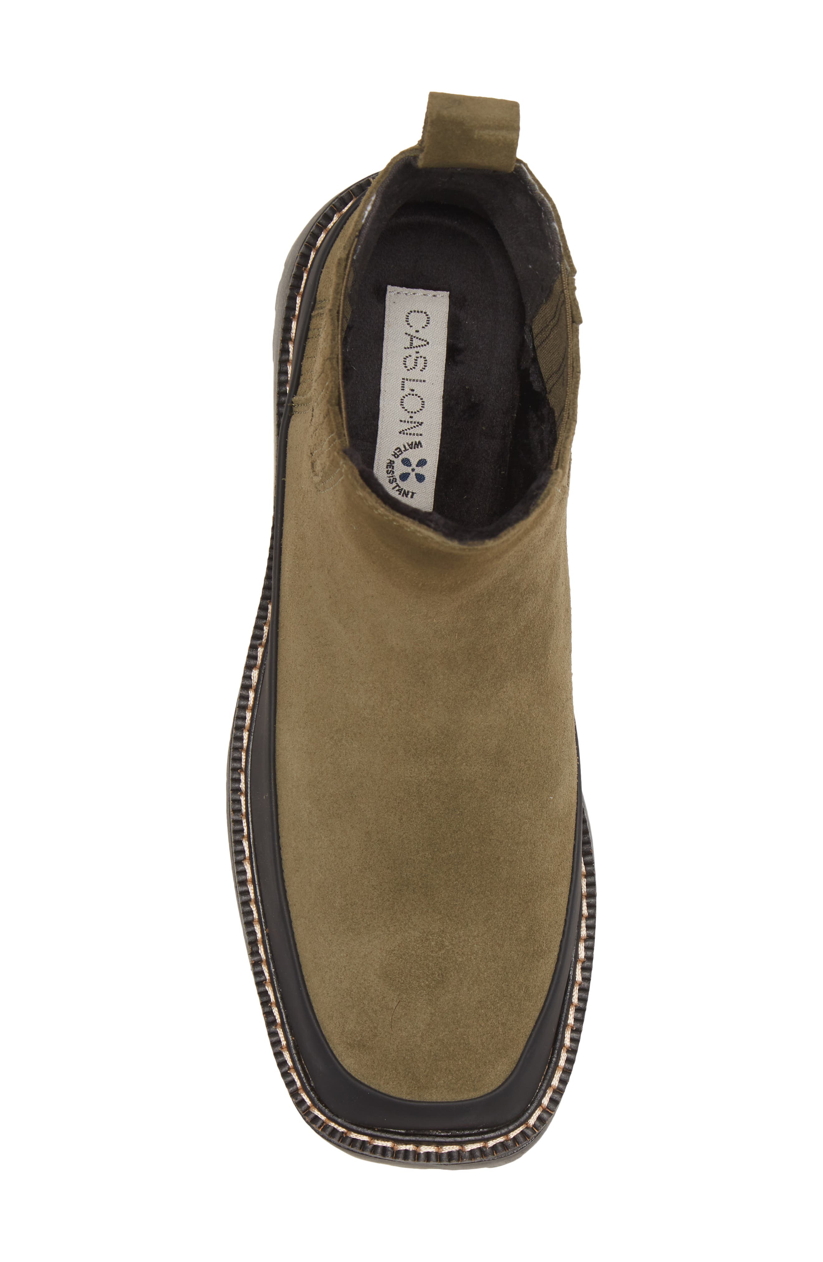Betsey Water Resistant Bootie, Alternate, color, GREEN MOSS
