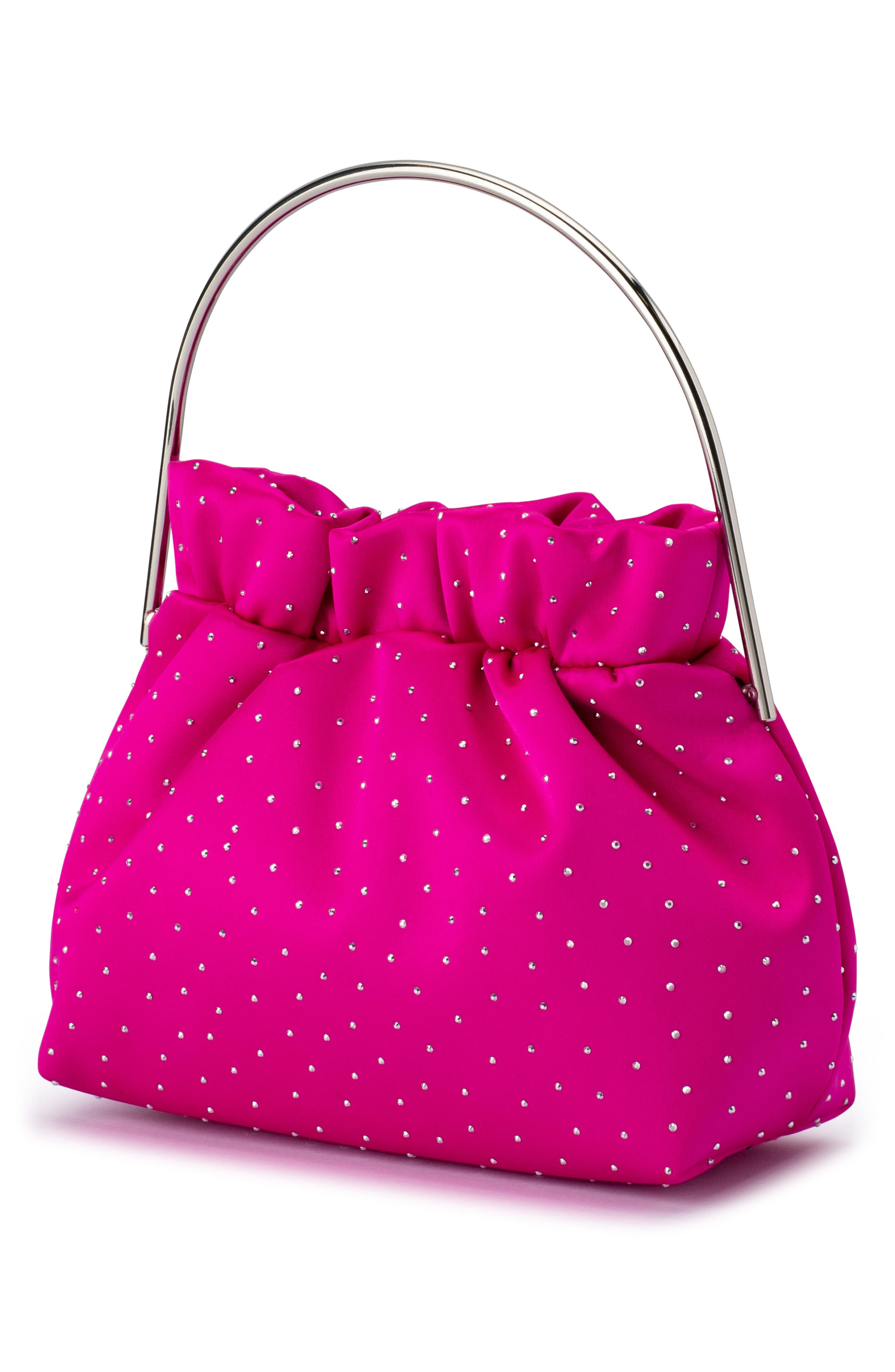 Archie Top Handle Clutch, Alternate, color, FUCHSIA