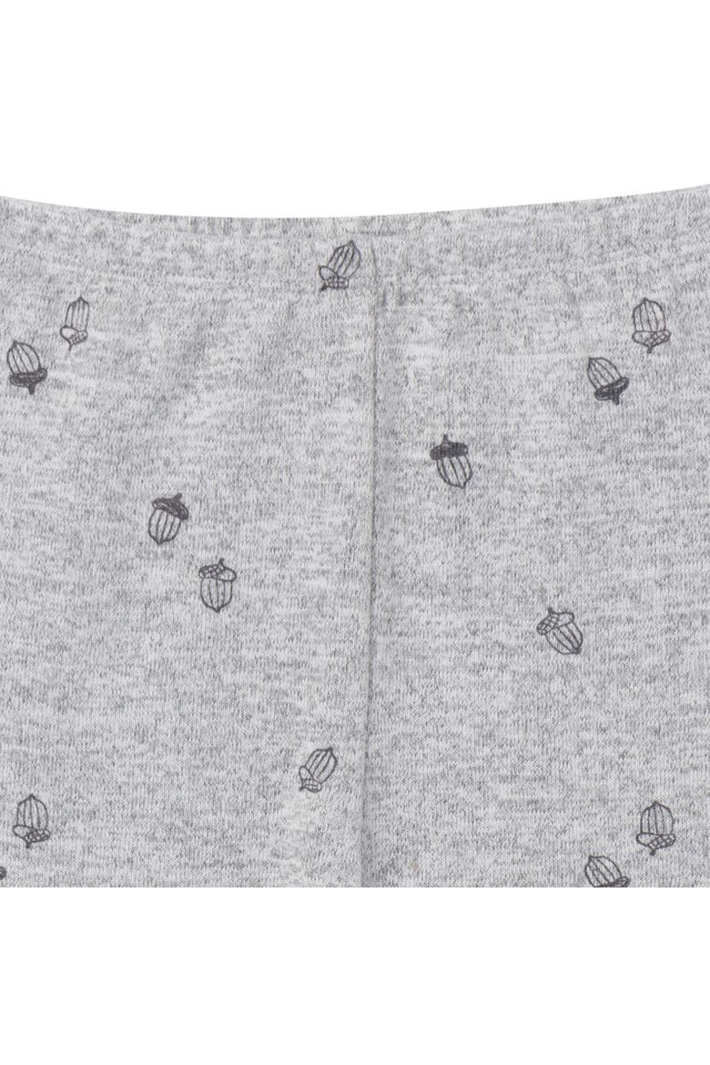 Hacci Pajama Top & Pant Set, Alternate, color, Grey Acorn
