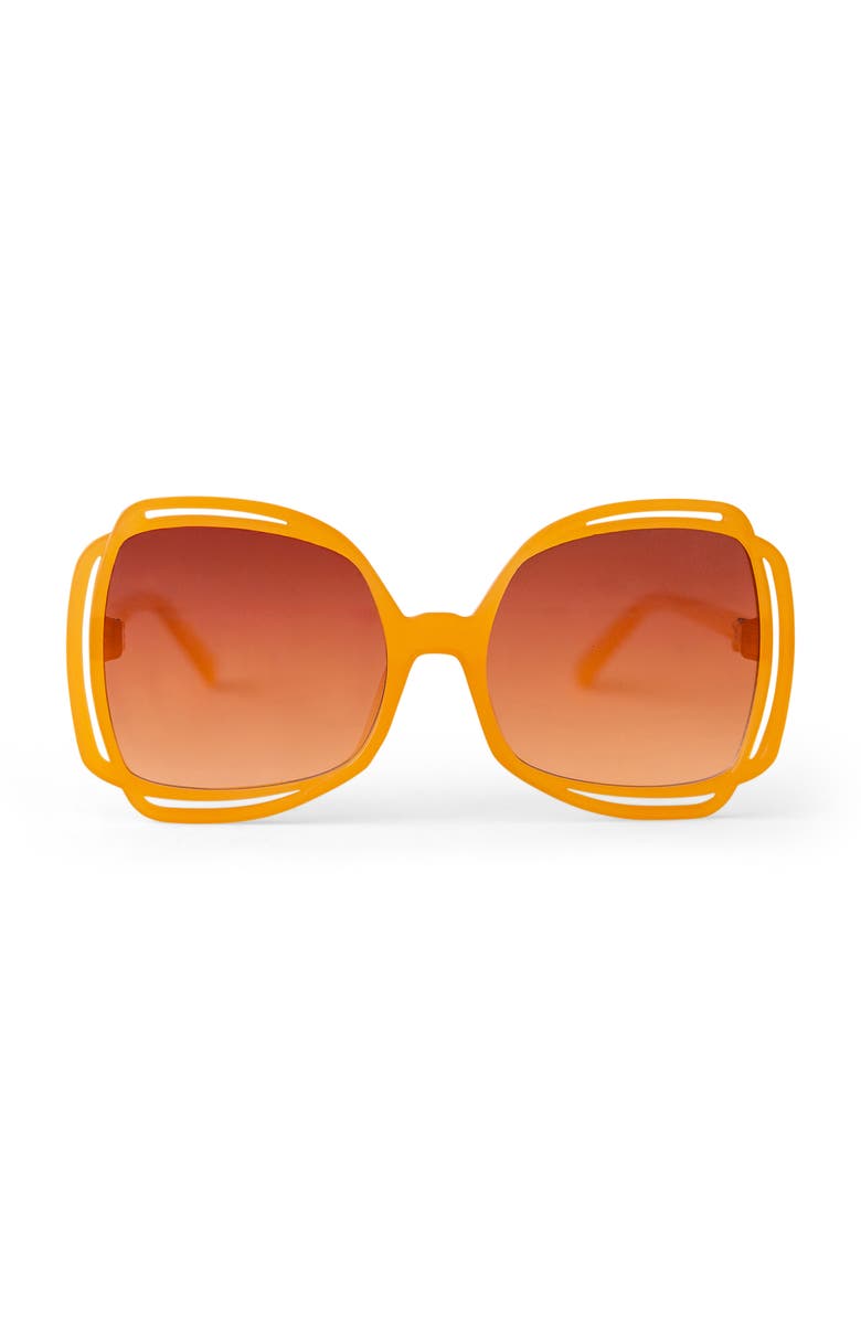 Sunshine Studios Sophia Sunglasses, Alternate, color, Marigold