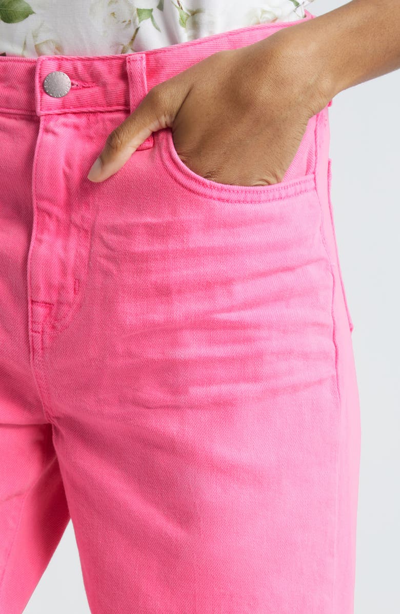 L'AGENCE June High Waist Crop Stovepipe Jeans, Alternate, color,