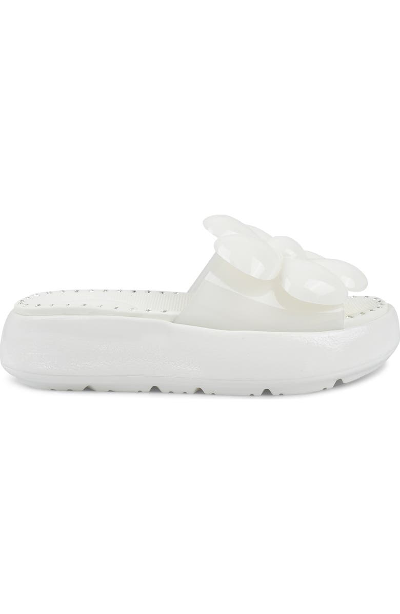ZIGI Arria Platform Sandal, Alternate, color, Ice White