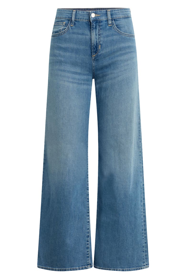 The Lou Lou Mid Rise Wide Leg Jeans, Alternate, color, IMPECCABLE