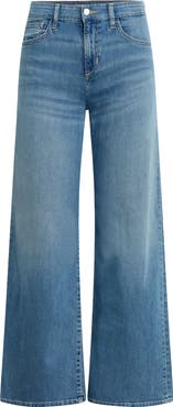 Joe's The Lou Lou Mid Rise Wide Leg Jeans