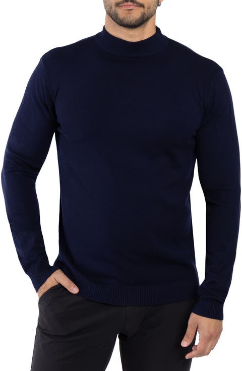 Core Mock Neck Knit Sweater