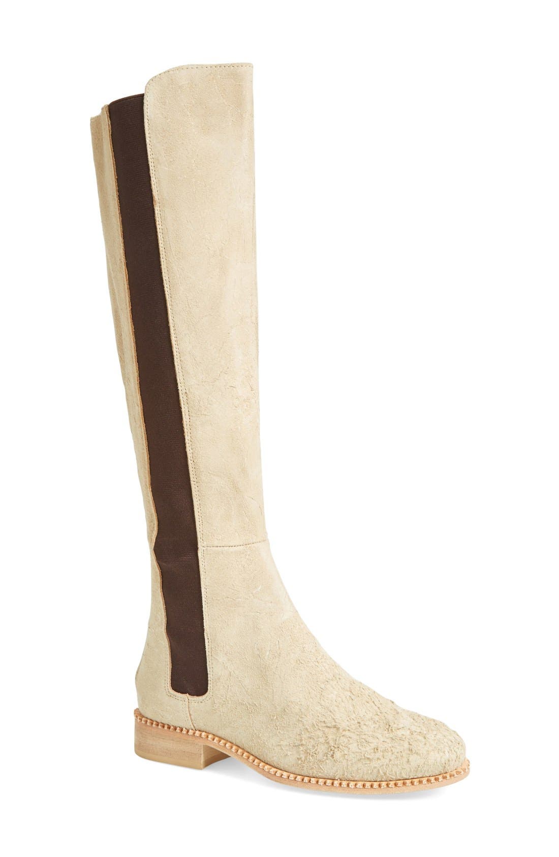 'Callow' Tall Boot, Main, color, SAND LEATHER