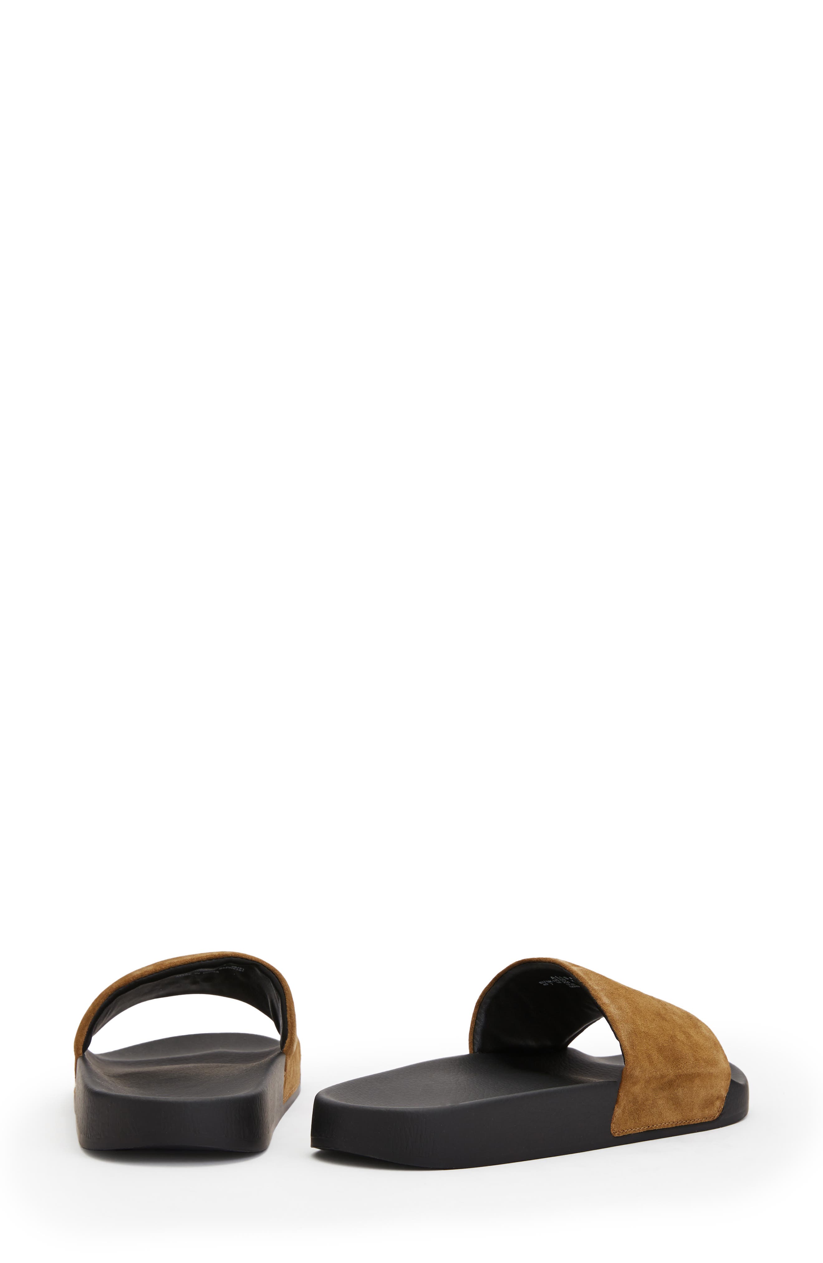 Karli Slide Sandal, Alternate, color, DARK TAN
