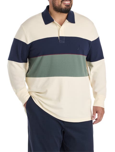 Big & Tall Colorblocked Polo Shirt