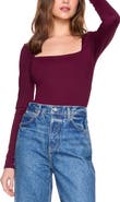 Susana Monaco Square Neck Top