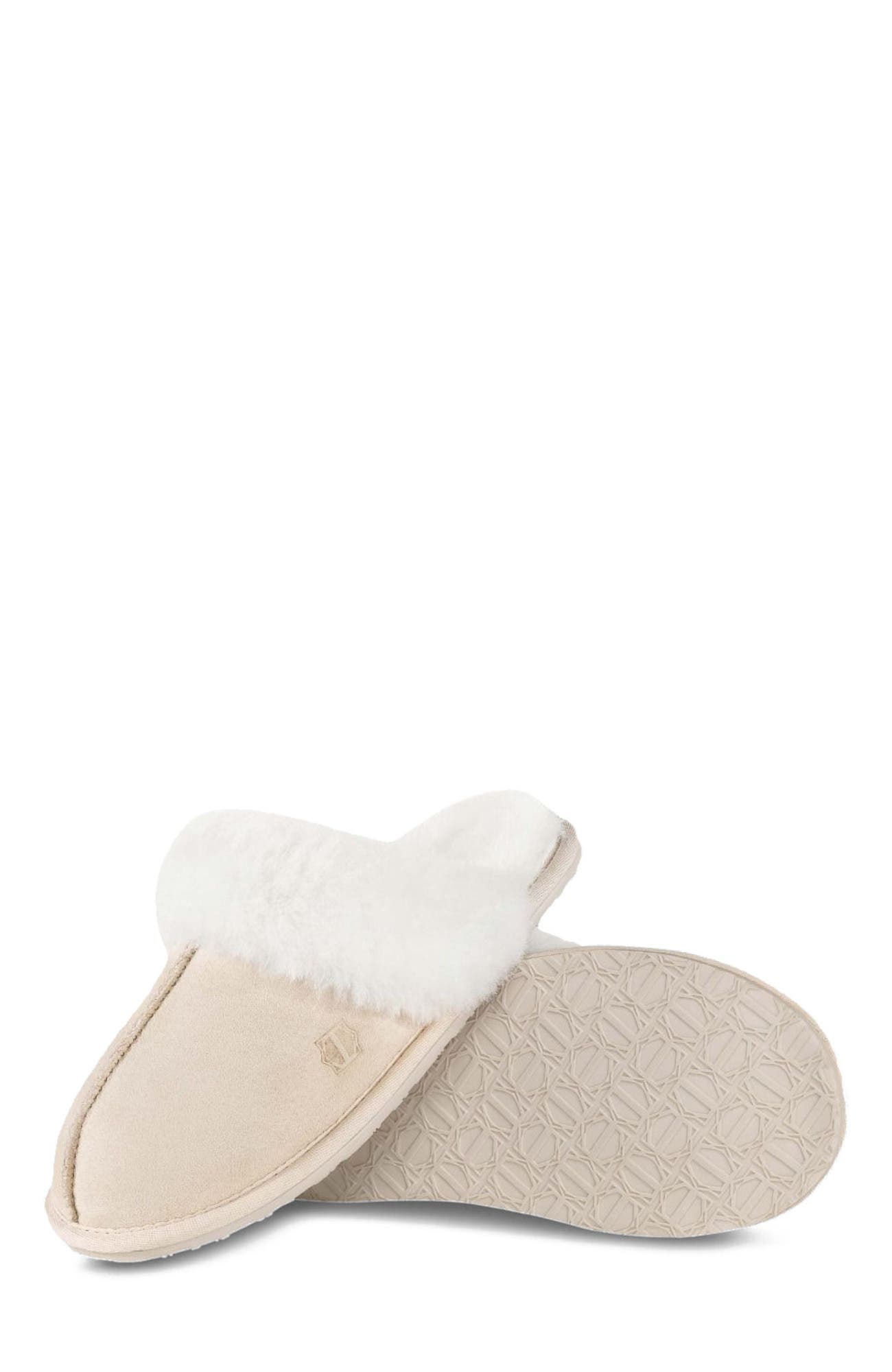 Amanda Womens sheepskin slippers, Alternate, color, Ecru
