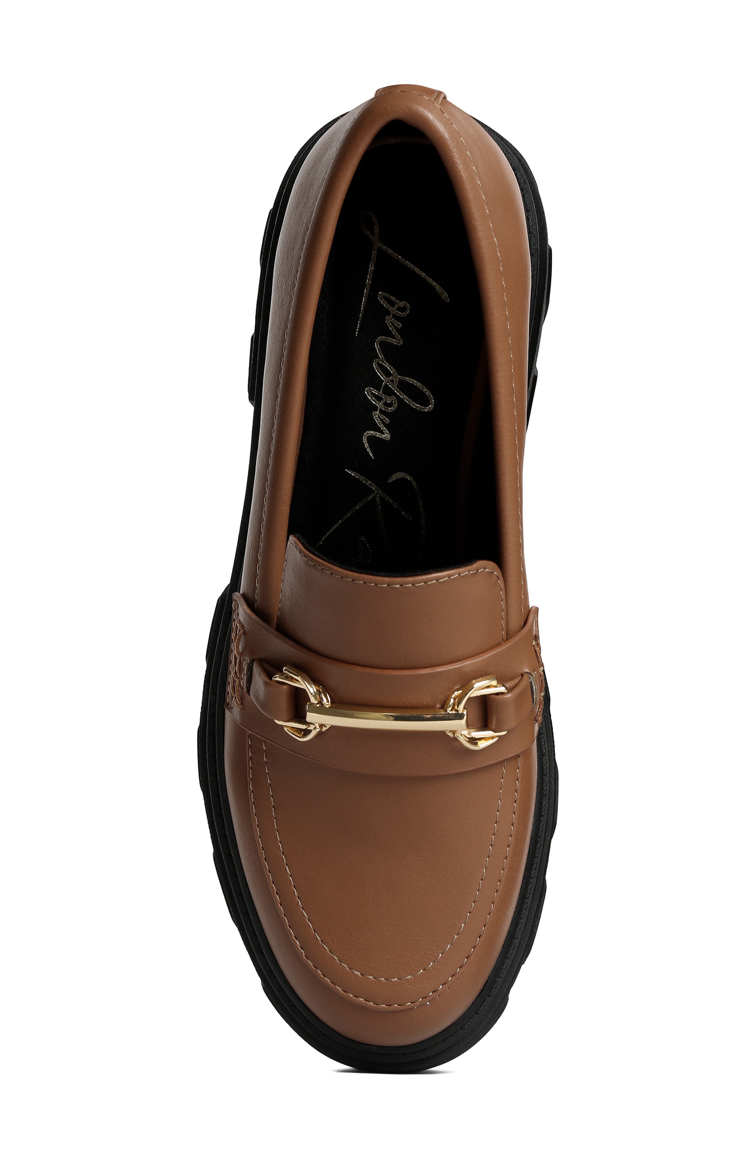 LONDON RAG Oklyn Horsebit Platform Loafer, Alternate, color, Light Tan