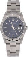 Pre-Owned Rolex Oyster Perpetual Date Automatic Watch Stainless Steel 34