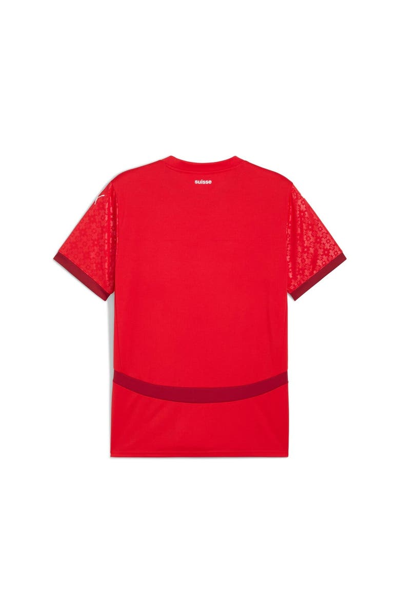 PUMA Men's Puma Red Switzerland National Team 2025 Replica Jersey, Alternate, color, Red