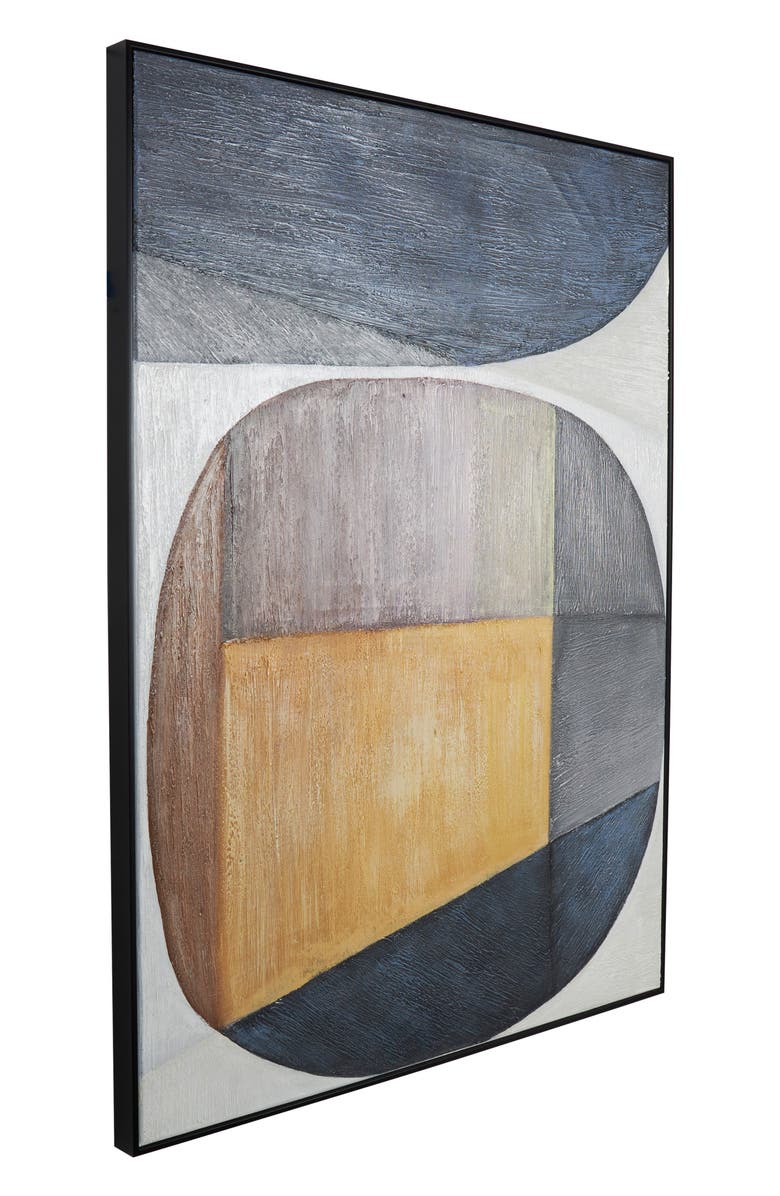 VIVIAN LUNE HOME Framed Canvas Wall Art, Alternate, color, Blue