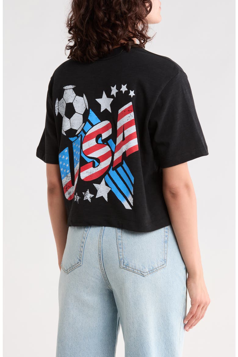 USA Soccer Graphic T-Shirt, Alternate, color, BLACK