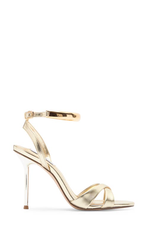 Steve Madden Dianna Sandal In Gold