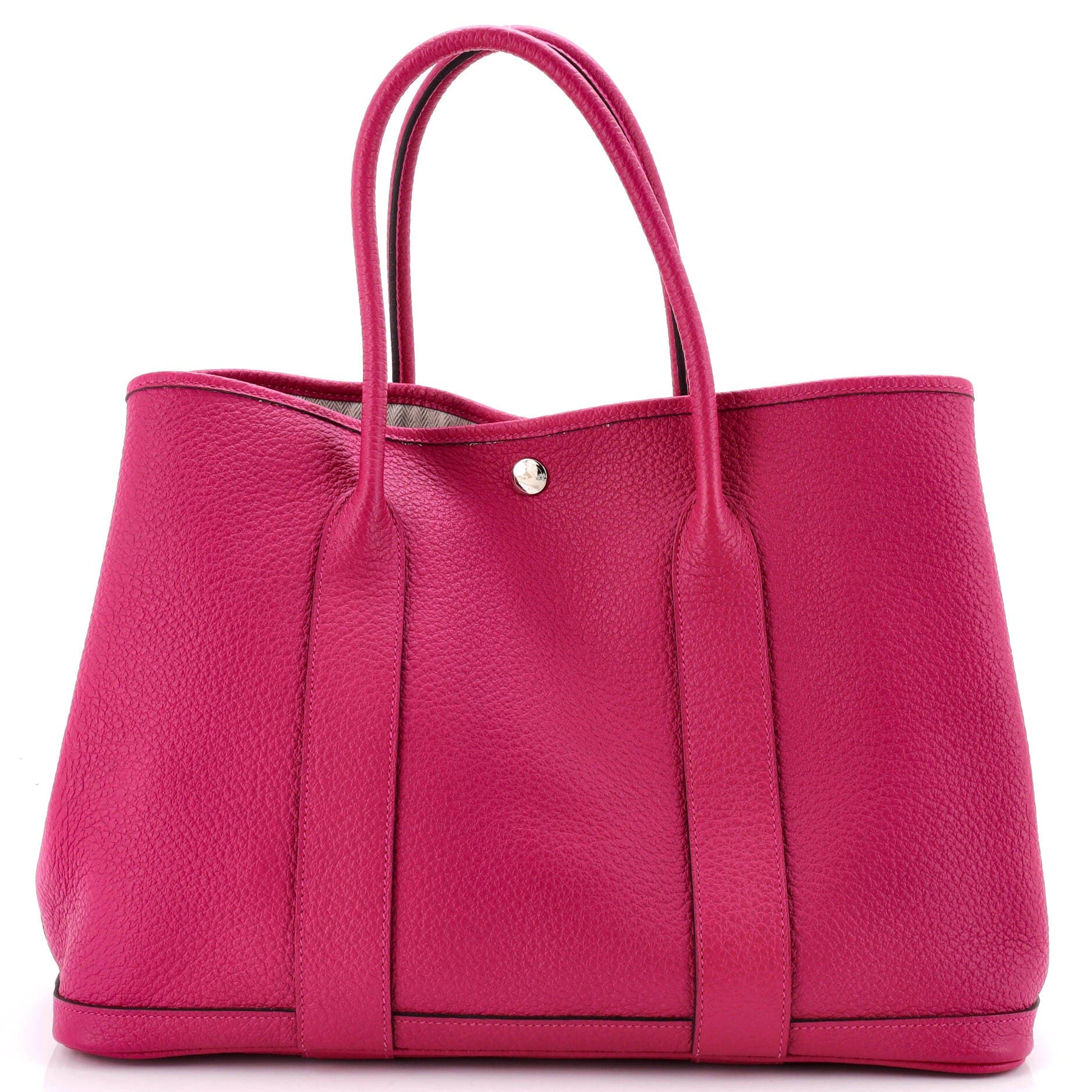Garden Party Tote Leather 36, Main, color, Pink