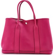 Pre-Owned Hermes Garden Party Tote Leather 36
