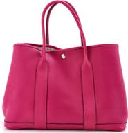Pre-Owned Hermes Garden Party Tote Leather 36