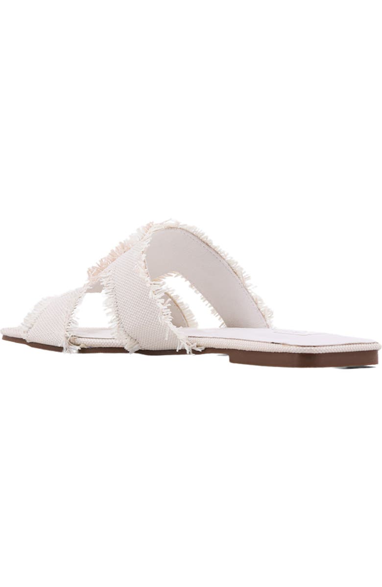 SHUSHOP Christine Slide Sandal, Alternate, color, Bone